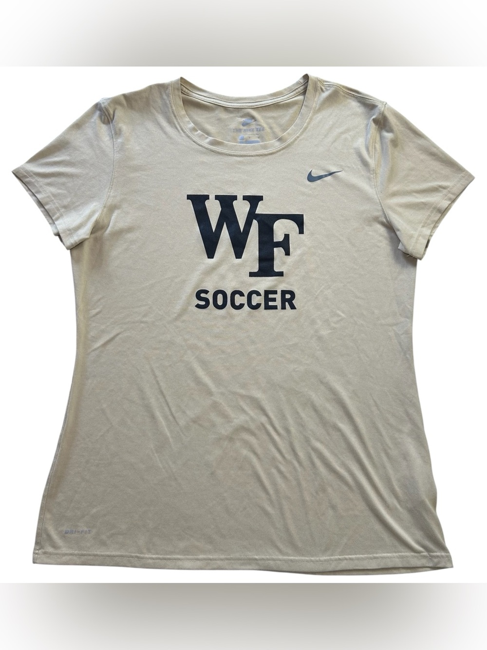 Nike Wake Forest Demon Deacons Soccer TEAM ISSUED Women’s Dri-FIT T-Shirt sz L